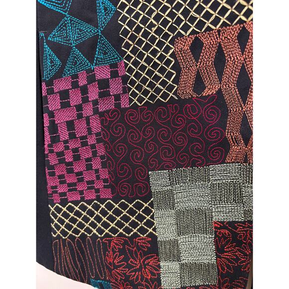 Chico’s Size 2 Large Embroidered Women’s Vest Excellent Condition - Picture 4 of 7